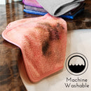 S&T INC. Reusable Makeup Remover Wipes, Wash Cloths for Your Face, Microfiber Face Cloths Clean Makeup, Eyeliner, Mascara, and Oil from Skin, Assorted Solids, 6 Inch x 12 Inch, 5 Pack S&T INC.