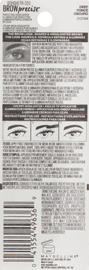 Maybelline Brow Precise Perfecting Eyebrow Highlighter, Dark, 0.04 oz. Maybelline New York