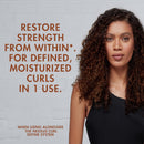 Nexxus Curl Define Leave-in Conditioner for Curly Hair with ProteinFusion Curl Conditioner for Moisturizing Curls 8 oz Nexxus