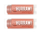 Hurraw! Grapefruit Lip Balm, 2 Pack: Organic, Certified Vegan, Cruelty and Gluten Free. Non-GMO, 100% Natural Ingredients. Bee, Shea, Soy and Palm Free. Made in USA HURRAW!