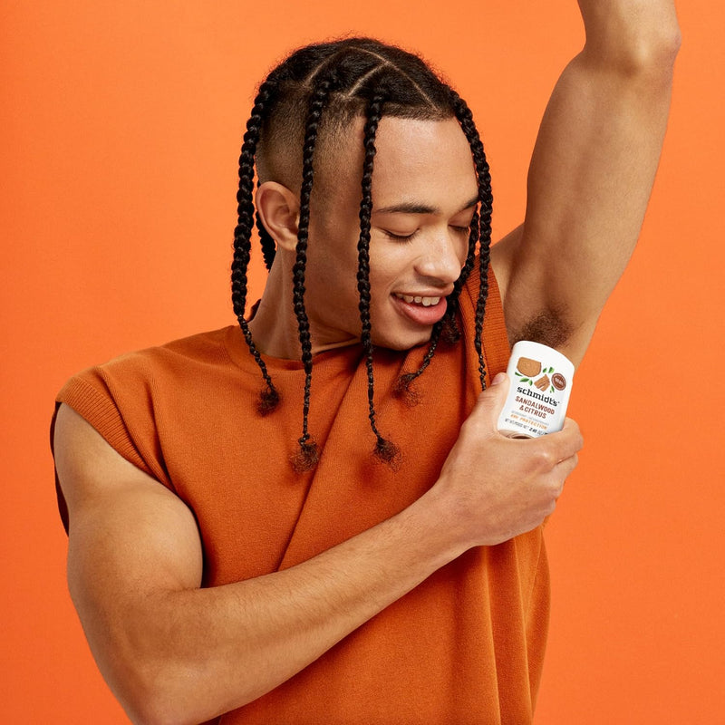 Schmidt's Aluminum-Free Vegan Deodorant Sandalwood & Citrus 4 Count for Women and Men, with 24 Hour Odor Protection, Natural Ingredients, Cruelty-Free, 2.65 oz Infinity Warehouse