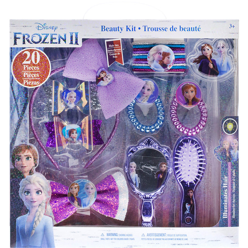 Townley Girl Disney Frozen 2 Hair Accessory Kit for Girls, Ages 3+ (20 pieces) Townley Girl