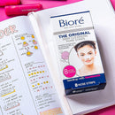 Bioré Original Deep Cleansing Blackhead Remover Pore Strips, Nose Strips for Instant Pore Unclogging, features C-Bond Technology, Oil-Free, Non-Comedogenic Use, 14 Count, 4-pack Bioré
