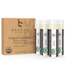 Organic Lip Balm Pack - Original Lip Balm for Dry Cracked Lips, Christmas Stocking Stuffers Women & Men, Lip Balm Set, Lip Moisturizer, Natural Lip Balm for Men, Lip Care Products for Lip Repair Beauty by Earth