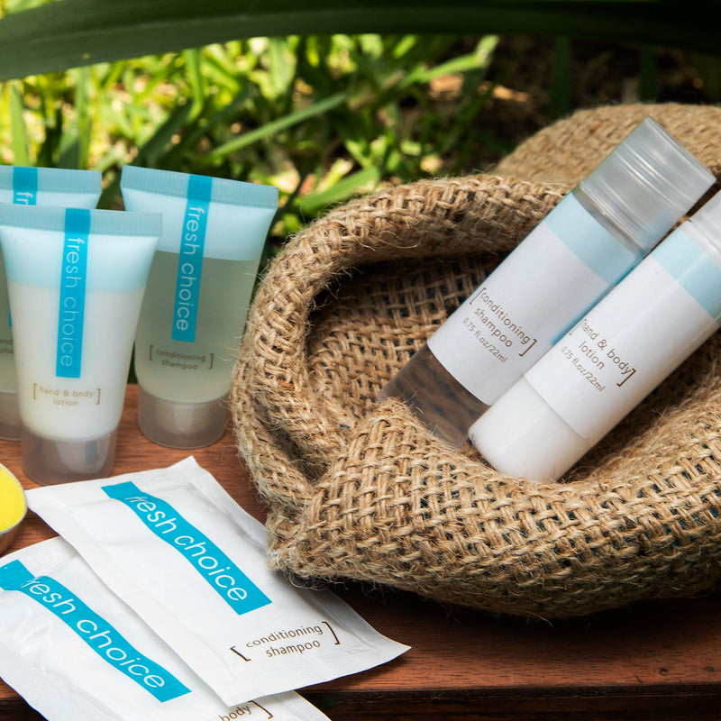 Bulk Hotel Soap Bar | 100 bars| 0.5 OZ | - Travel Size Moisturizing/Face and Hand - Individually Wrapped Toiletries for Hotels, Rentals, Camping, Charity Donations- Value Bulk Pack - Mild and Fresh Scent - Fresh Choice