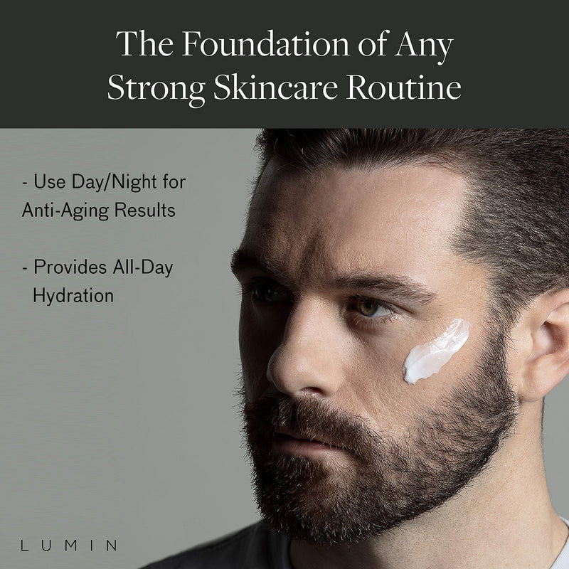 Lumin - Dark Circle Repair Set - Skin Care Kit for Men - Dark Circle Defense, Charcoal Face Wash, Moisturizer - Helps with Tired Eyes, Dark Spots, Uneven and Dull Skin - 2 Month Supply Lumin