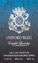 English Laundry Oxford Bleu Eau de Parfum, 0.68 Fl Oz English Laundry