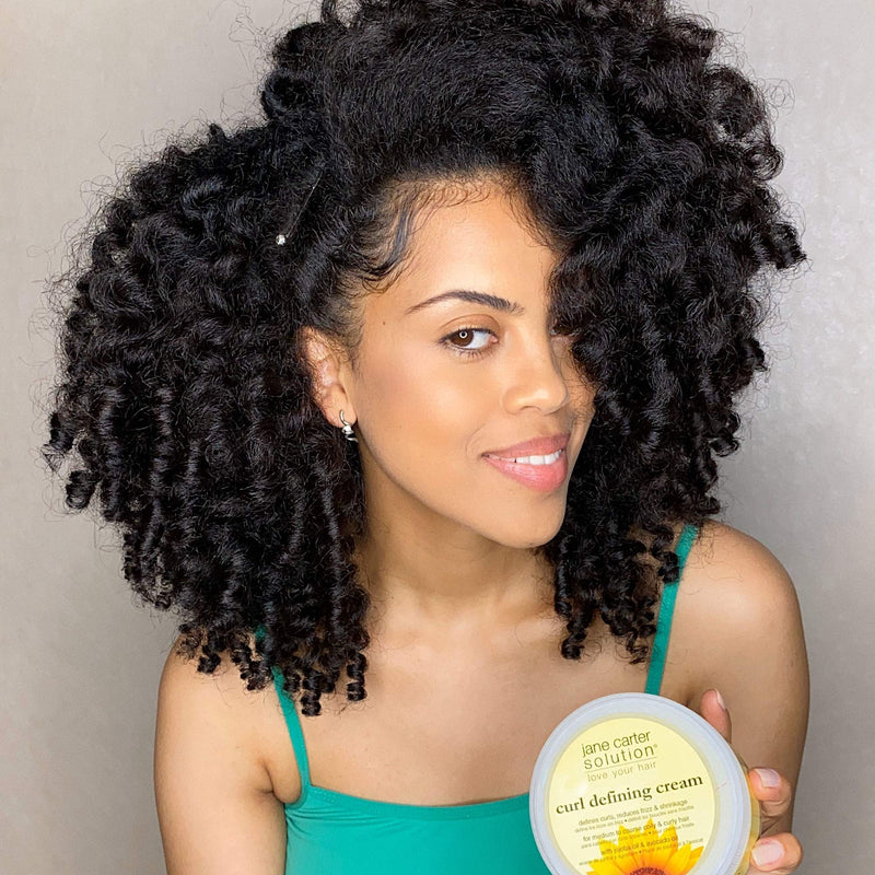 Jane Carter Solution Curl Defining Cream (6oz) - Reduce Frizz, Nourish, Lightweight (Pack of 2) Jane Carter Solution