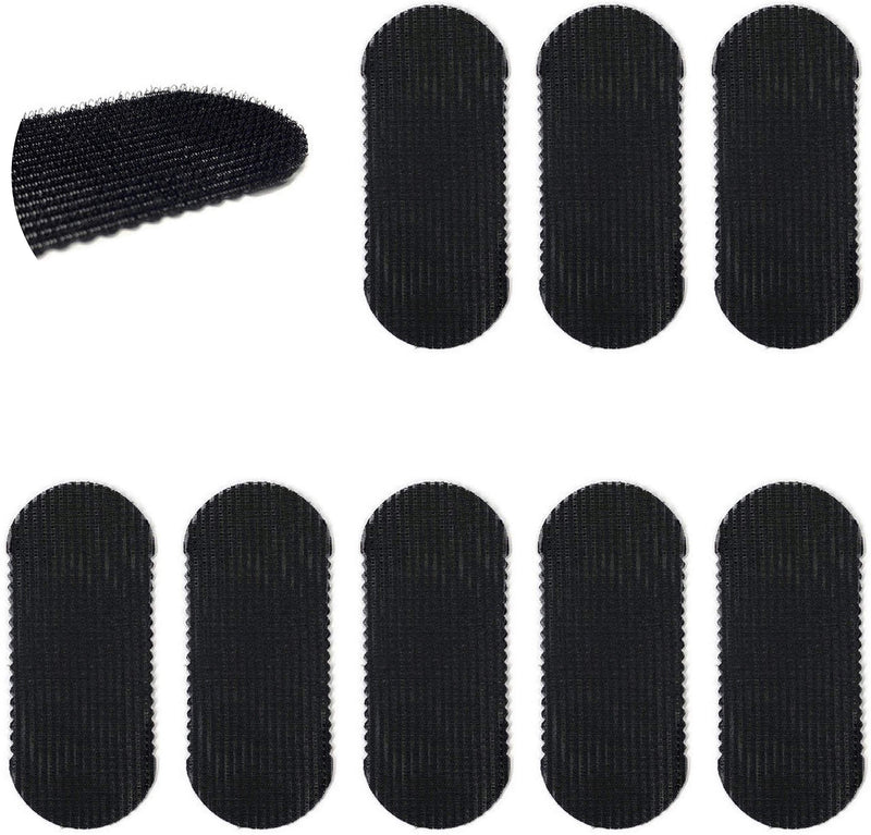 HAIR GRIPPERS BUNDLE PACK 8PCS for Men and Women - Salon and Barber, Hair Clips for Styling, Hair holder Grips BLACK HAIR GRIPPERS Store