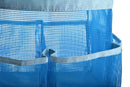 Mesh Shower Bag - Easily Carry, Organize Bathroom Toiletry Essentials While Taking a Shower. (9-Pockets | Black) Masirs