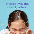 Clean & Clear Deep Action Oil-Free Exfoliating Facial Scrub for Deep Pore Cleansing, Cooling Face Wash with Natural Exfoliating Beads, Refreshing and Invigorating Daily Face Scrubber, 5 oz (Pack of 3) Clean & Clear