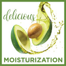 Jergens Oil-Infused Smoothing Avocado Moisturizer, 16.8 Fluid Ounces, with Avocado Oil and Oat Extract, for Visibly Replenished Skin, for All Skin Types Jergens