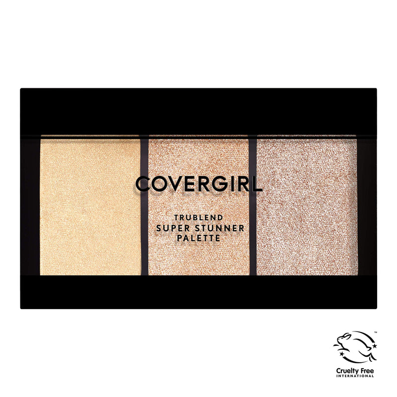 COVERGIRL Super Stunner Highlight Palette, It's Lit 500, 0.22 Ounce COVERGIRL