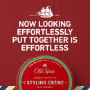 Old Spice, Hair Styling Crème for Men LowMedium HoldLow Shine 2.22 Each Twin Pack NEW Formula, 4.44 Fl Oz Old Spice
