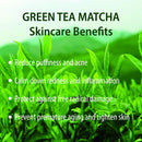 Hebepe Green Tea Matcha Lip Sleeping Mask Overnight with Applicator, Dry Lips Treatment with Coconut Oil, Vitamin E, Fig Extract, Orchid, and Shea Butter, Moisturizer for Dry, Chapped, Cracked Lips Hebepe