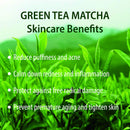 Hebepe Green Tea Matcha Lip Sleeping Mask Overnight with Applicator, Dry Lips Treatment with Coconut Oil, Vitamin E, Fig Extract, Orchid, and Shea Butter, Moisturizer for Dry, Chapped, Cracked Lips Hebepe