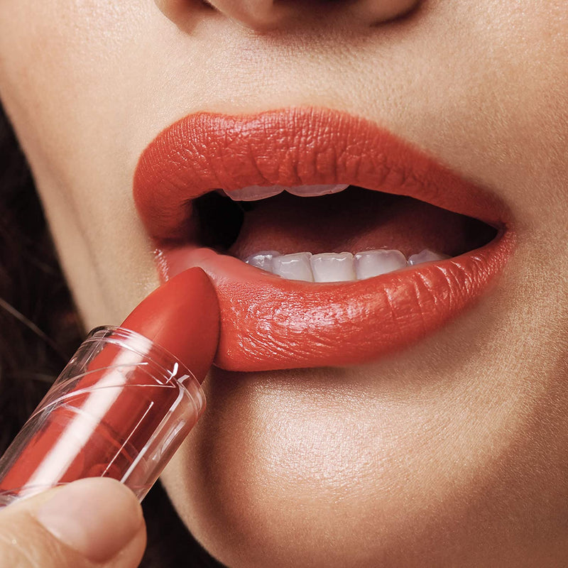 e.l.f, SRSLY Satin Lipstick, Silky, Smooth, Pigmented, Long Lasting, Provides Intense Color Payoff, Pepper, 10 Shades, Easy To Apply, 0.16 Oz e.l.f. Store