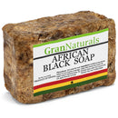 GranNaturals African Black Soap – 8 oz Natural Skincare Bar, Rejuvenating Face, Skin, Body Wash - May Help Remove Dark Spots, Hyperpigmentation, Blemishes, Wrinkles, Fine Lines - Made in Ghana GranNaturals