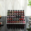 Cq acrylic Clear Nail Polish Organizers And Storage,5 Layer Nail Polish Rack Tabletop Display Stand Holds Up to 45 Bottles, Acrylic 5 Tier Essential Oils Holder For Professional Nail Salon Cq acrylic Store