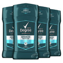 DEGREE Men Antiperspirant Deodorant 48Hour Protection Deodorant for Men oz 4 Count, Cool Rush, 2.7 Ounce DEGREE