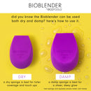 EcoTools, BioBlender by Natural Makeup Blender Beauty Sponges for Liquid and Cream Foundation, Purple EcoTools Store