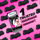Bioré Charcoal, Deep Cleansing Pore Strips, Nose Strips for Blackhead Removal on Oily Skin, with Instant Blackhead Removal and Pore Unclogging, 6 Count, Features Natural Charcoal, 3x Less Oil Bioré