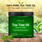 Tea Tree Oil Face Cream by Majestic Pure - Therapeutic Grade, Acne Scar Remover and Pimple Cream, Infused with Ceramides, Fights Acne and Soothes Acne Scars, Face Moisturizer, 8 oz MAJESTIC PURE