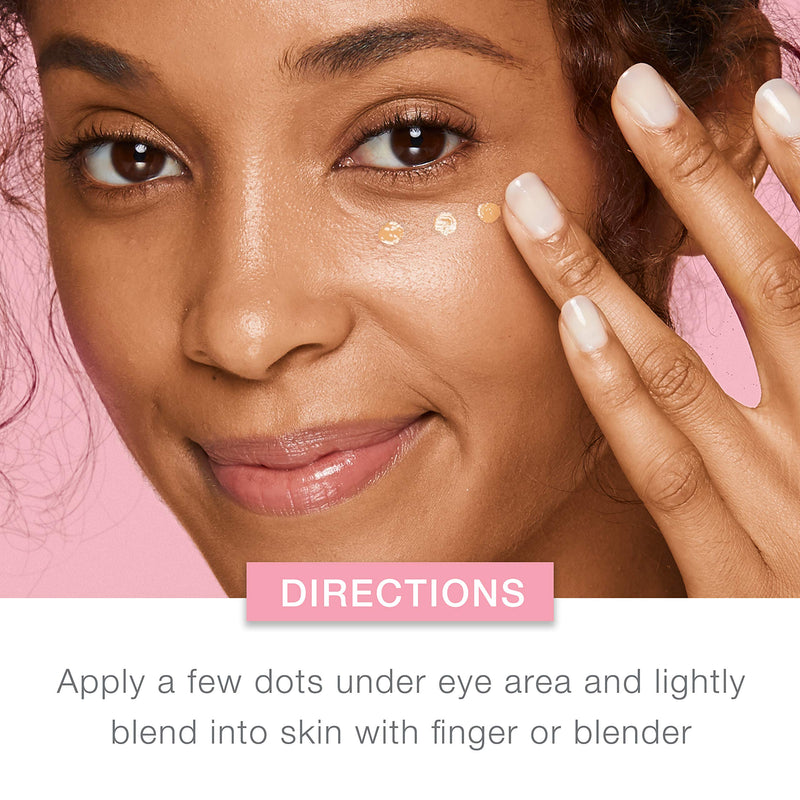 Neutrogena Healthy Skin Radiant Brightening Cream with Peptides & Vitamin E Antioxidant, Lightweight Perfecting Concealer Cream, Non-Comedogenic, Espresso Deep 03 with neutral undertones, 0.24 oz Neutrogena