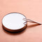 Tweezerman Rose Gold Slant Tweezer and 10X Mirror Model No. 4256-R Tweezerman