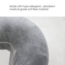 EARTHLITE Fitted Disposable Face Cradle Covers – Medical-Grade, Soft, Non-Sticking Massage Face Covers/Headrest Covers for Massage Tables & Massage Chairs, 50 Count EARTHLITE
