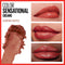 Maybelline Color Sensational Lipstick, Lip Makeup, Cream Finish, Hydrating Lipstick, Nude, Pink, Red, Plum Lip Color, Almond Hustle, 0.15 oz; (Packaging May Vary) Maybelline New York
