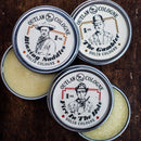 Western Solid Cologne for Men and Women - Smells like leather & gunpowder - Blazing Saddles by Outlaw - 1 oz hard cologne, Made in the USA Outlaw Soaps