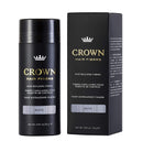 CROWN HAIR FIBERS for Thinning Hair (WHITE) - Instantly Thickens Thinning or Balding Hair for Men & Women - 0.87oz/25g Bottle - Best Natural Keratin Hair Loss Concealer CROWN HAIR FIBERS