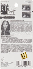 Maybelline New York Volum' Express The Colossal Big Shot Mascara X Shayla, Baddest Black, 0.33 Fluid Ounce Maybelline New York