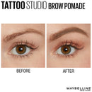 Maybelline New York Tattoostudio Brow Pomade Long Lasting, Buildable, Eyebrow Makeup, Blonde, 0.106 Oz Maybelline New York