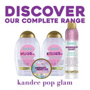 OGX Kandee Johnson Collection Hugs & Kisses Ultra Hydrating Shampoo for Color-Treated Hair, Gentle Sulfate-Free Surfactants to Help Protect Hair Color, Semi-Sweet Floral Scent, 13 fl. oz OGX Store