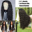 Water Wave Lace Front Wigs Human Hair pre plucked 20 inch Human Hair Lace Front Wigs for Black Women Wet and Wavy Water Wave Human Hair Wig TESLAL Store