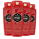 Old Spice Body Wash for Men, 24/7 Shower Fresh with Lasting Scent, Red Collection, Swagger with Cedarwood Scent, 24 fl oz (Pack of 2) Infinity Warehouse