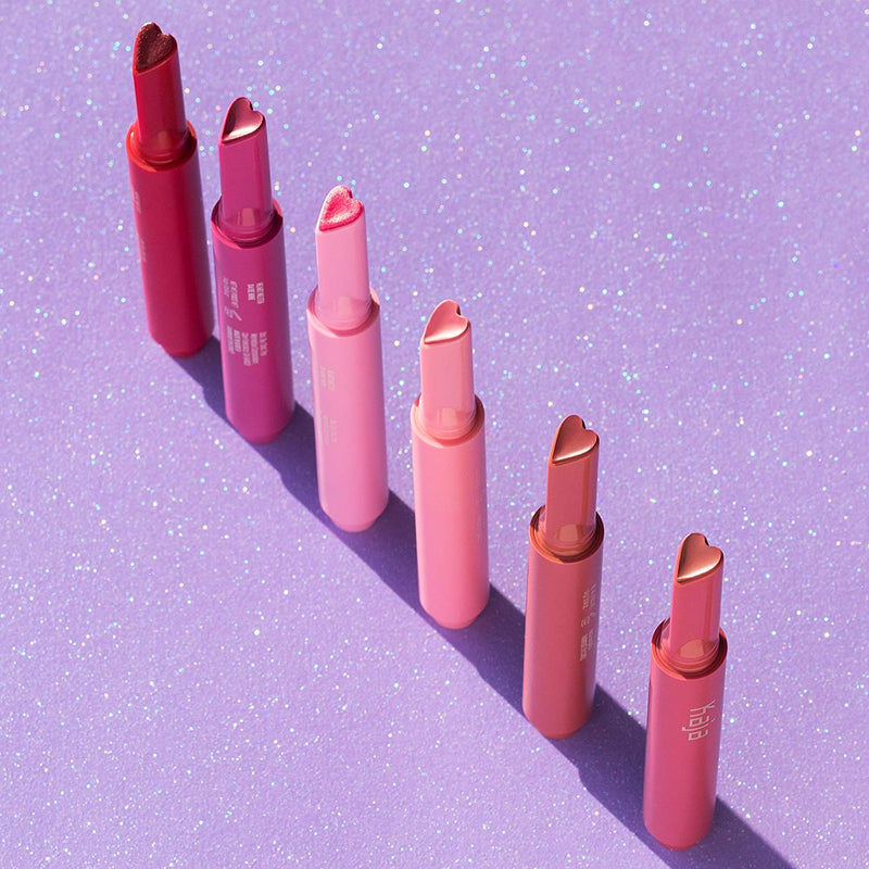 KAJA Heart Melter | Lip Gloss Stick | 02 Sweet Talk - playful bubblegum pink | Cruelty-free, Vegan, Paraben-free, Sulfate-free, Phthalates-free, K-Beauty KAJA Store