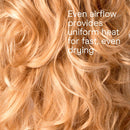 Conair Pro Style Bonnet Hair Dryer, 2 Heat Settings, Adjustable Height, Extra-Large Hood Size, 1875W Pro Style Bonnet Ionic Hair Dryer for Women, White Infinity Warehouse