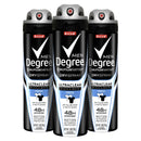 Degree Men Ultrclear Antiperspirant Spray Protects from Deodorant Stains Black + White Instantly Dry Spray Deodorant 3.8 oz 3 Count DEGREE