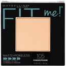 Maybelline New York Fit Me Matte + Poreless Pressed Face Powder Makeup, Fair Ivory, 0.29 Ounce, Pack of 1 Maybelline New York