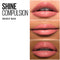 Maybelline New York Color Sensational Shine Compulsion Lipstick Makeup, Baddest Beige, 0.1 Ounce Maybelline New York