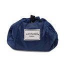 Lay-n-Go Cosmo Drawstring Makeup Organizer Cosmetic & Toiletry Bag for Travel, and Daily Use with a Durable Patented Design, 20 inch, Navy Lay-n-Go