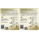 Pantene Hair Mask Miracle Rescue Shots, Intensive Repair Treatment for Damaged Hair, 4 count 0.5 oz Each, Twin Pack Pantene