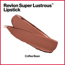 Revlon Super Lustrous Lipstick, High Impact Lipcolor with Moisturizing Creamy Formula, Infused with Vitamin E and Avocado Oil in Nude / Brown Pearl, Coffee Bean (300) REVLON