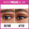 Maybelline Eyestudio Master Precise All Day Liquid Eyeliner, Forest Brown, 0.034 Ounce Maybelline New York