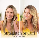 Remington Pro 1" Multi-Styler with Twist & Curl Technology, Color Care Protection, Champagne, S16A11 (S16A10) Remington