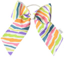 EMC Sports Large Bow, Zebra Neon, One Size fits All EMC Sports