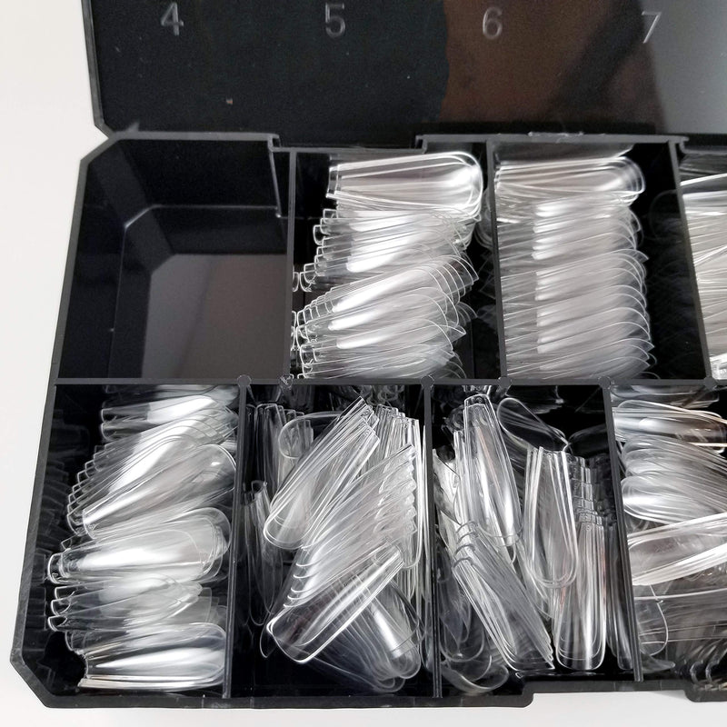 APRES GEL-X TIPS (SCULPTED ROUND SHORT) 500PCS 10 SIZES Apres